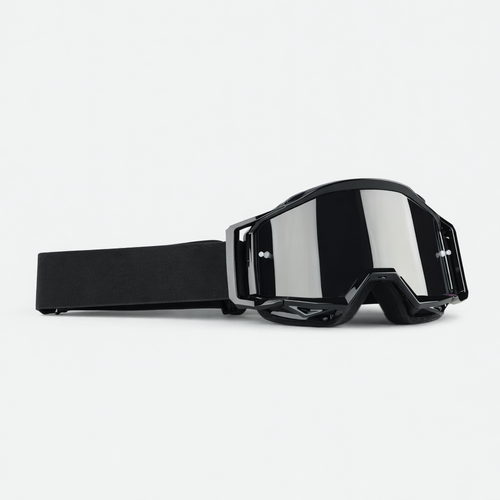 Snow goggles for skiing and snowboarding – Black ski goggles with UV protection